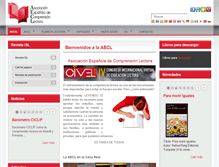Tablet Screenshot of comprensionlectora.es